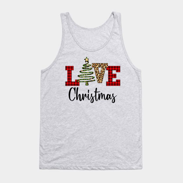 Love Christmas Tank Top by Peach Lily Rainbow